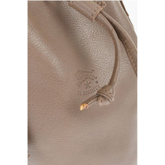 Il Bisonte Beige Leather Shoulder Bag