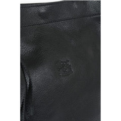 Il Bisonte Black Leather Shoulder Bag