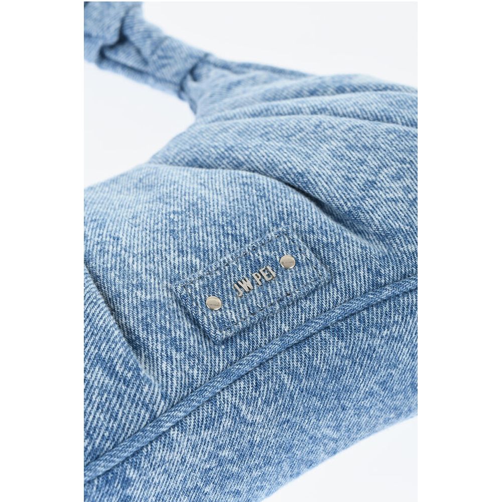 Jw Pei Blue Cotton Shoulder Bag