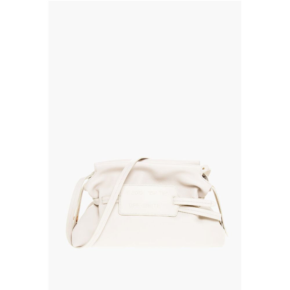 Off-White White Lambskin Tote Bag