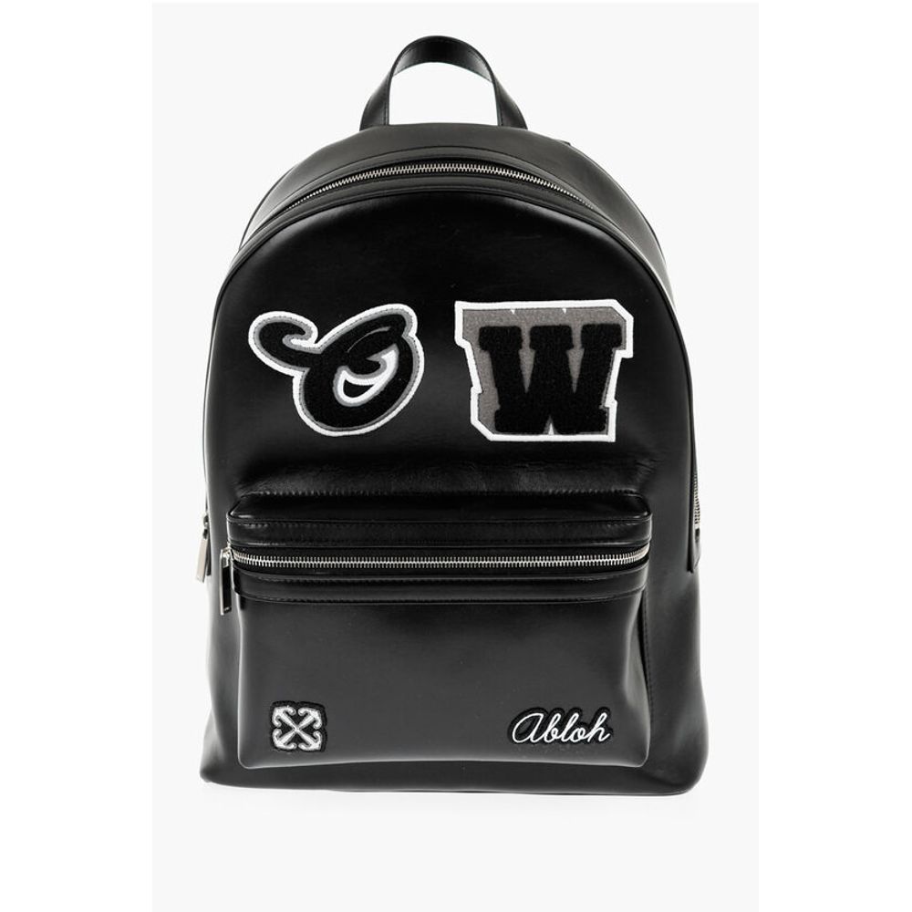 Off-White Black Calfskin Backpack