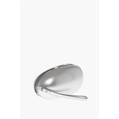 Diesel Silver Polyethylene Clutch Bag