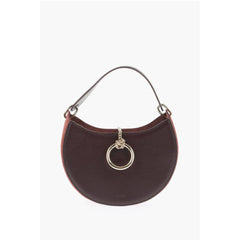 Chloé Burgundy Calfskin Shoulder Bag