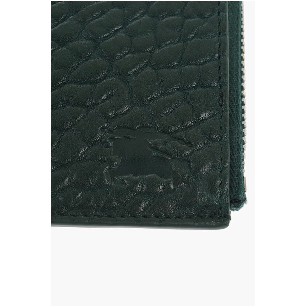 Burberry Green Cowhide Wallet