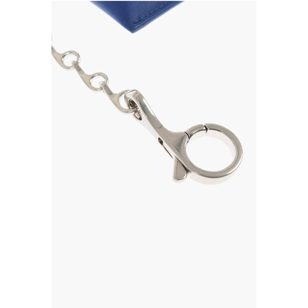 Burberry Blue Calfskin Wallet