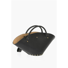 Jil Sander Black Calfskin Tote Bag
