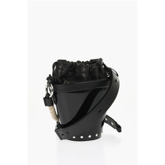 Maison Margiela Black Leather Shoulder Bag