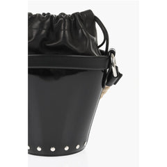 Maison Margiela Black Leather Shoulder Bag