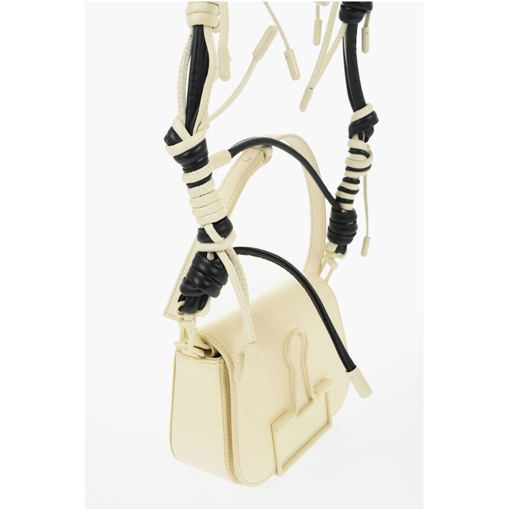 Off-White Black And White Calfskin Shoulder Bag