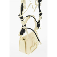 Off-White Black And White Calfskin Shoulder Bag