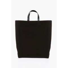 Jil Sander Brown Canvas Tote Bag