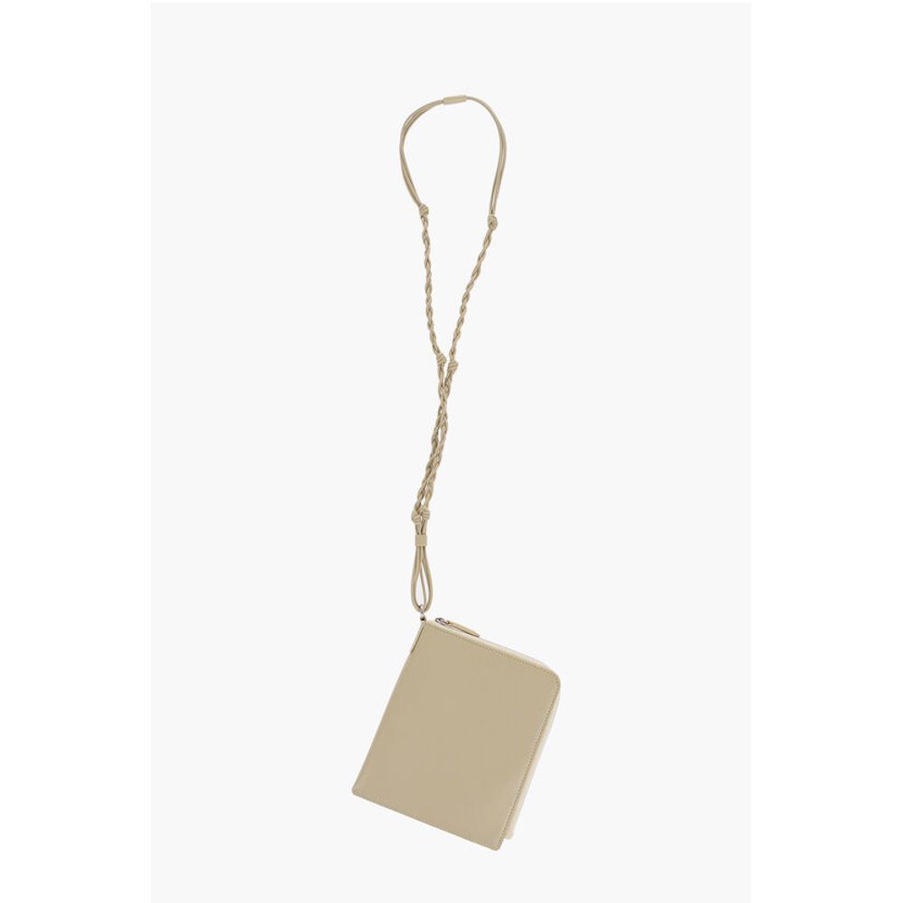 Jil Sander Green Cowhide Wallet