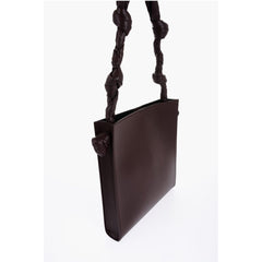 Jil Sander Burgundy Cowhide Shoulder Bag