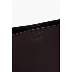 Jil Sander Burgundy Cowhide Shoulder Bag
