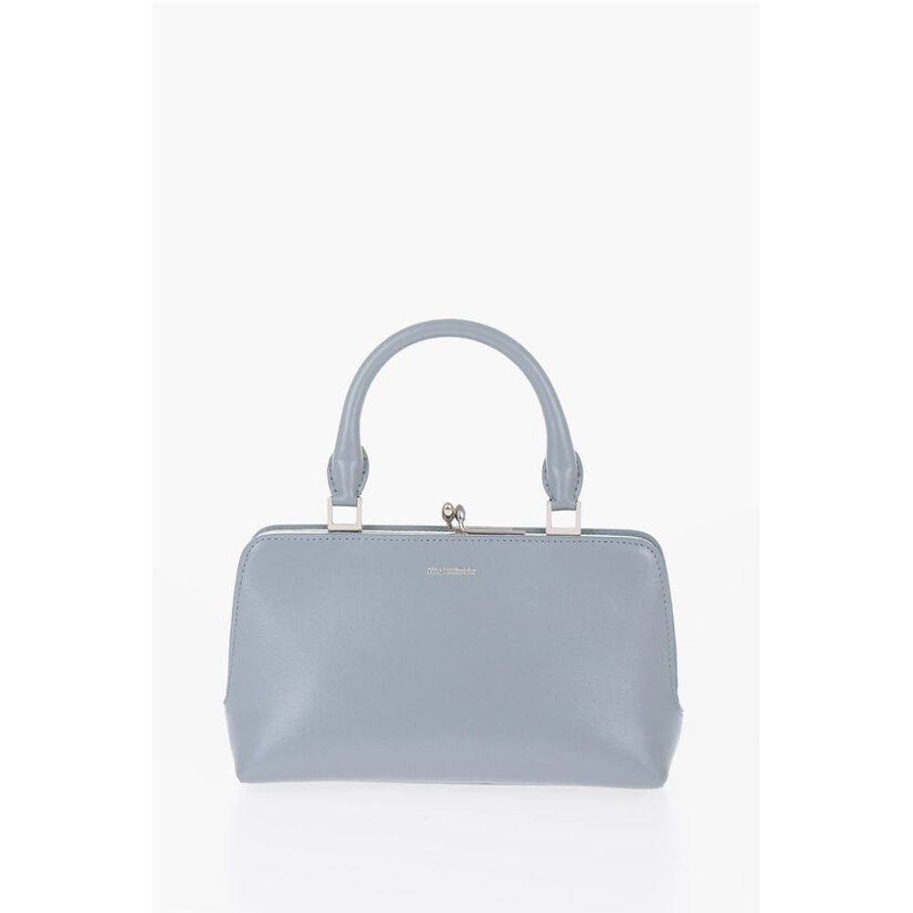 Jil Sander Light Blue Cowhide Tote Bag