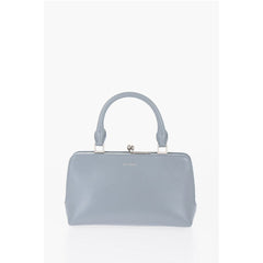 Jil Sander Light Blue Cowhide Tote Bag