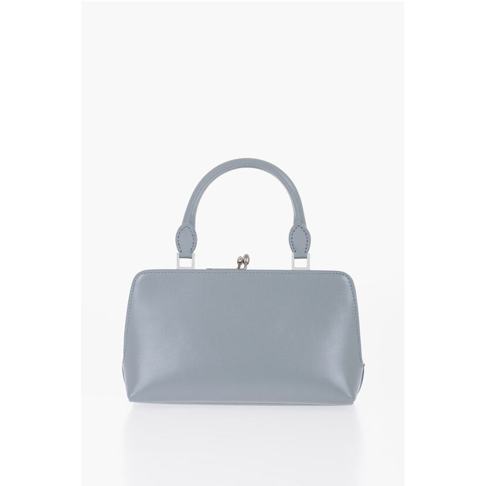 Jil Sander Light Blue Cowhide Tote Bag