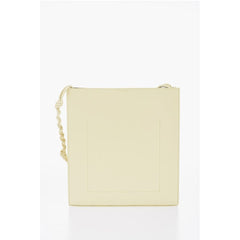 Jil Sander Yellow Cowhide Shoulder Bag