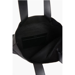 Jil Sander Black Cotton Tote Bag