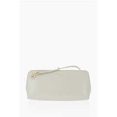 Jil Sander Green Leather Tote Bag