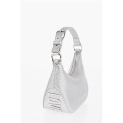Moschino Silver Polyurethane Shoulder Bag