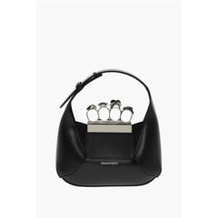 Alexander McQueen Black Calfskin Tote Bag
