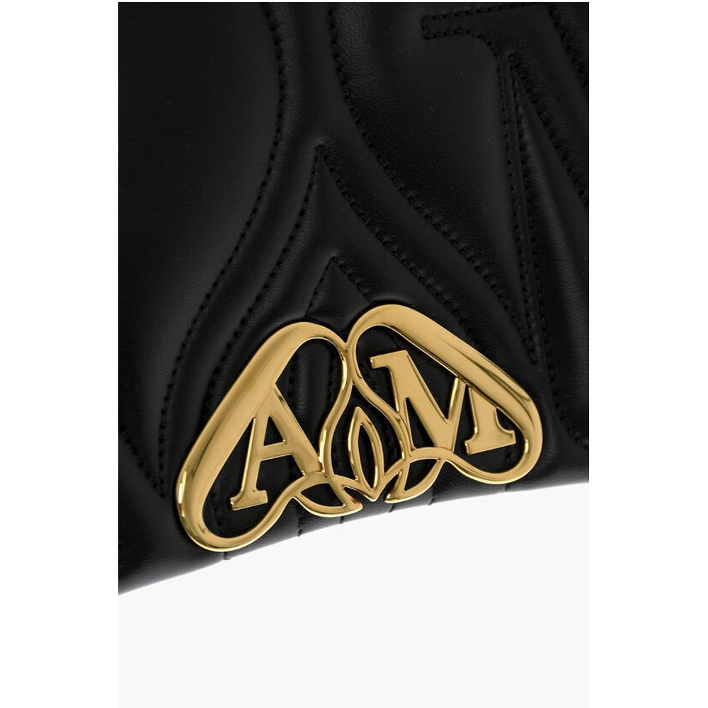 Alexander McQueen Black Calfskin Shoulder Bag