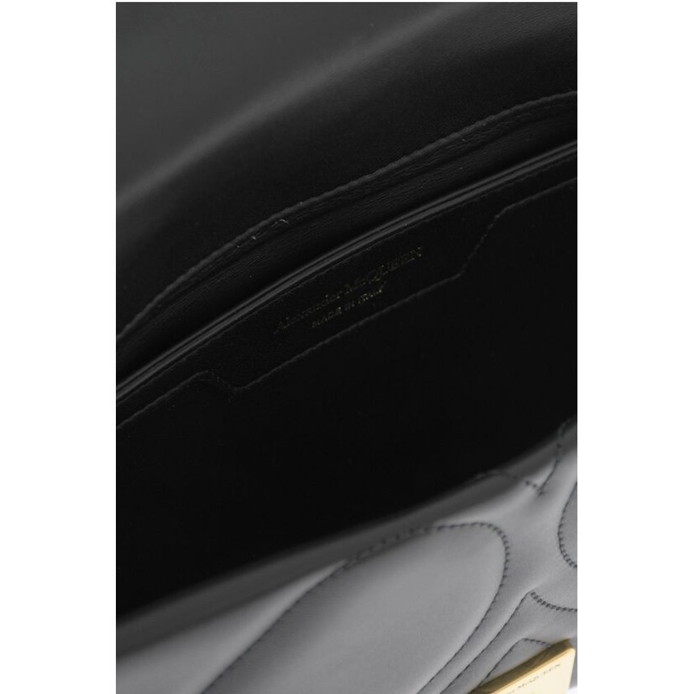 Alexander McQueen Black Calfskin Shoulder Bag