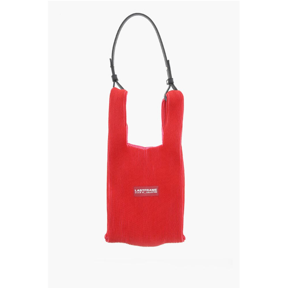 Last Frame Red Polyester Tote Bag
