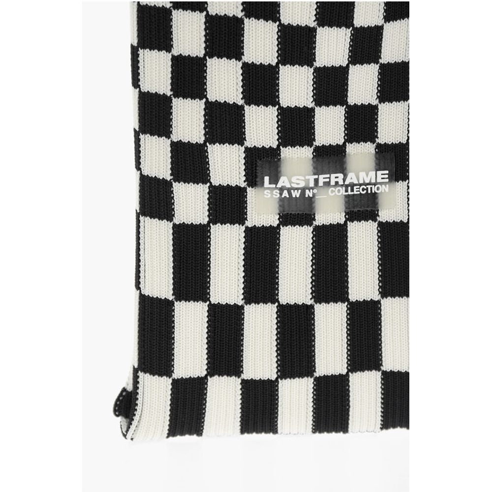 Last Frame Black And White Polyester Tote Bag