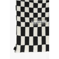 Last Frame Black And White Polyester Tote Bag