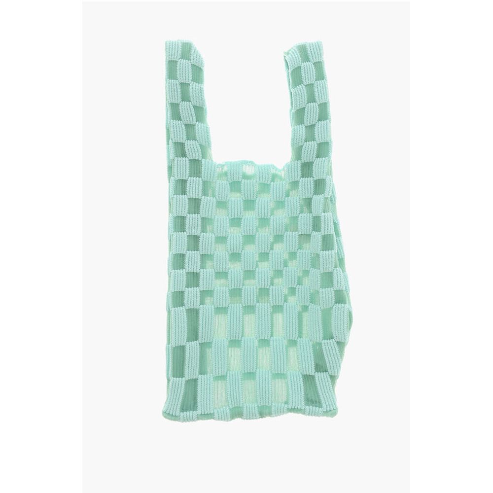 Last Frame Green Polyester Tote Bag
