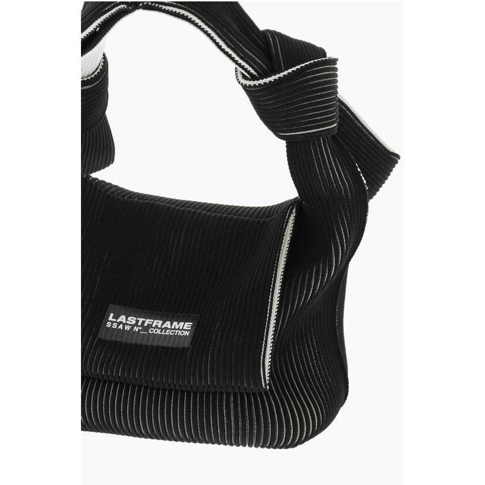 Last Frame Black Polyester Tote Bag