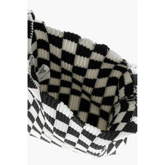 Last Frame Black And White Polyester Tote Bag