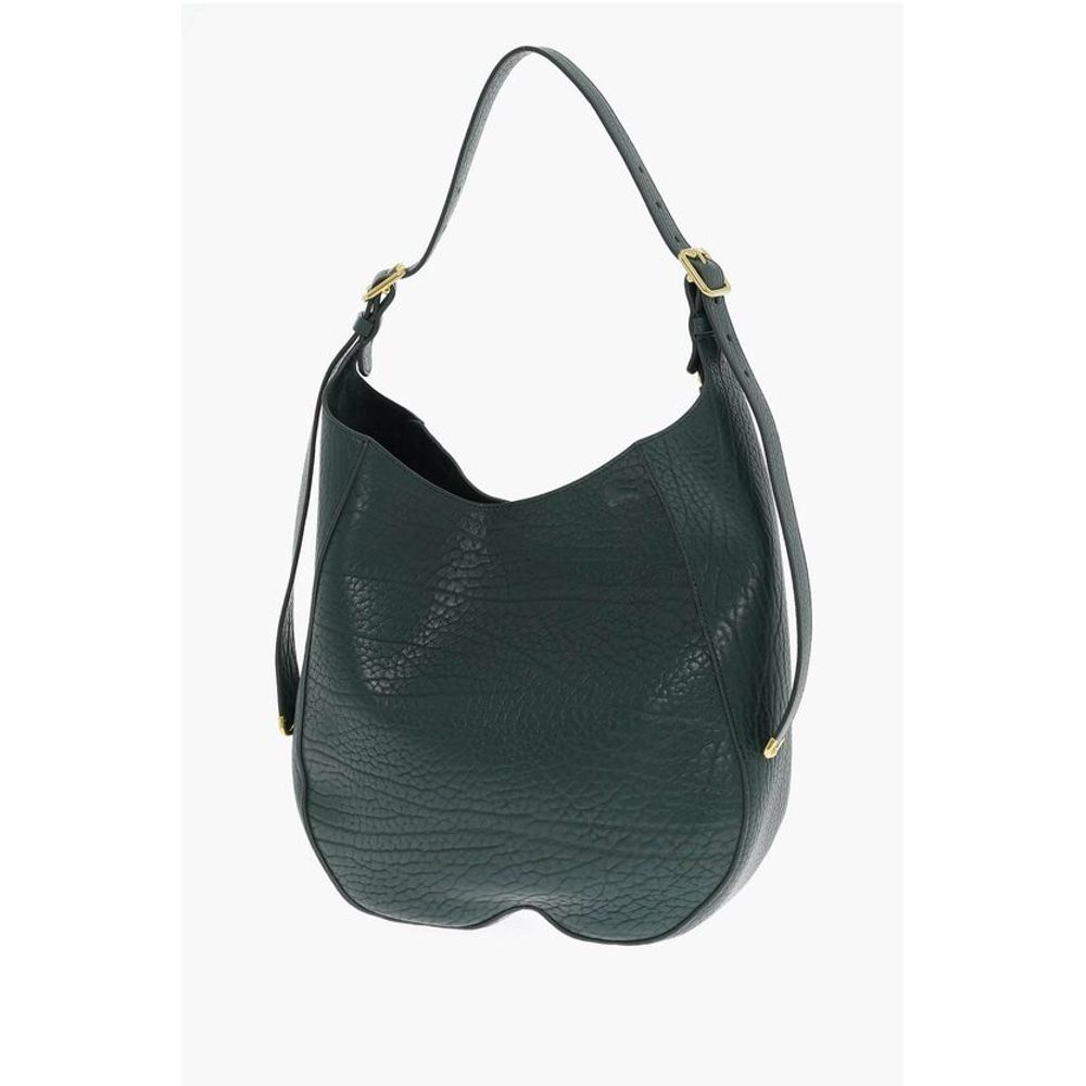 Burberry Green Calfskin Shoulder Bag