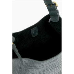 Burberry Green Calfskin Shoulder Bag