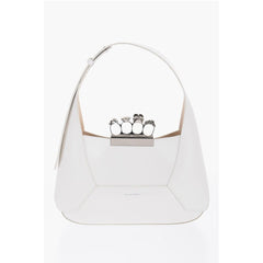 Alexander McQueen White Leather Shoulder Bag