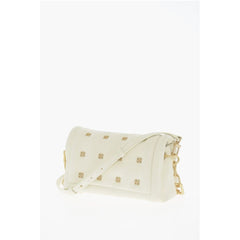 Off-White Beige Calfskin Shoulder Bag