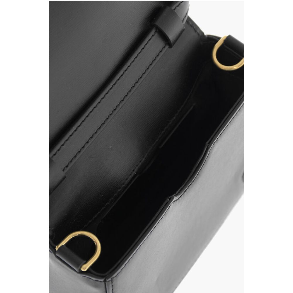 Off-White Black Calfskin Shoulder Bag