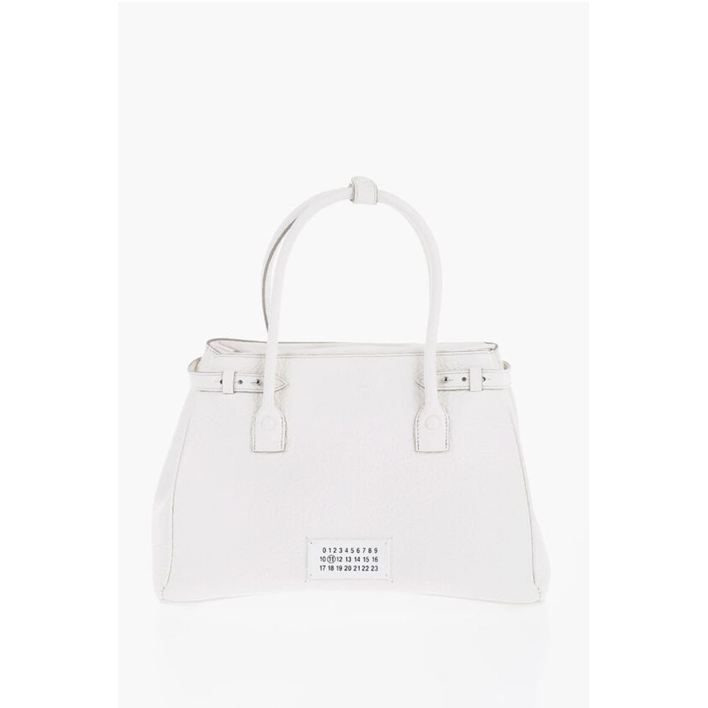 Maison Margiela White Calfskin Tote Bag