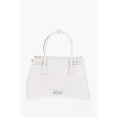 Maison Margiela White Calfskin Tote Bag