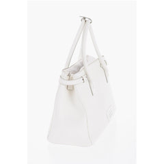Maison Margiela White Calfskin Tote Bag
