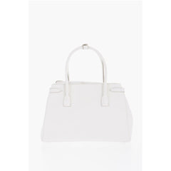 Maison Margiela White Calfskin Tote Bag