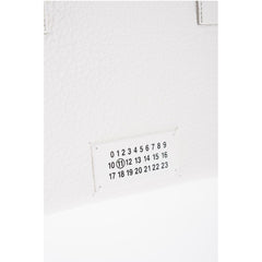 Maison Margiela White Calfskin Tote Bag