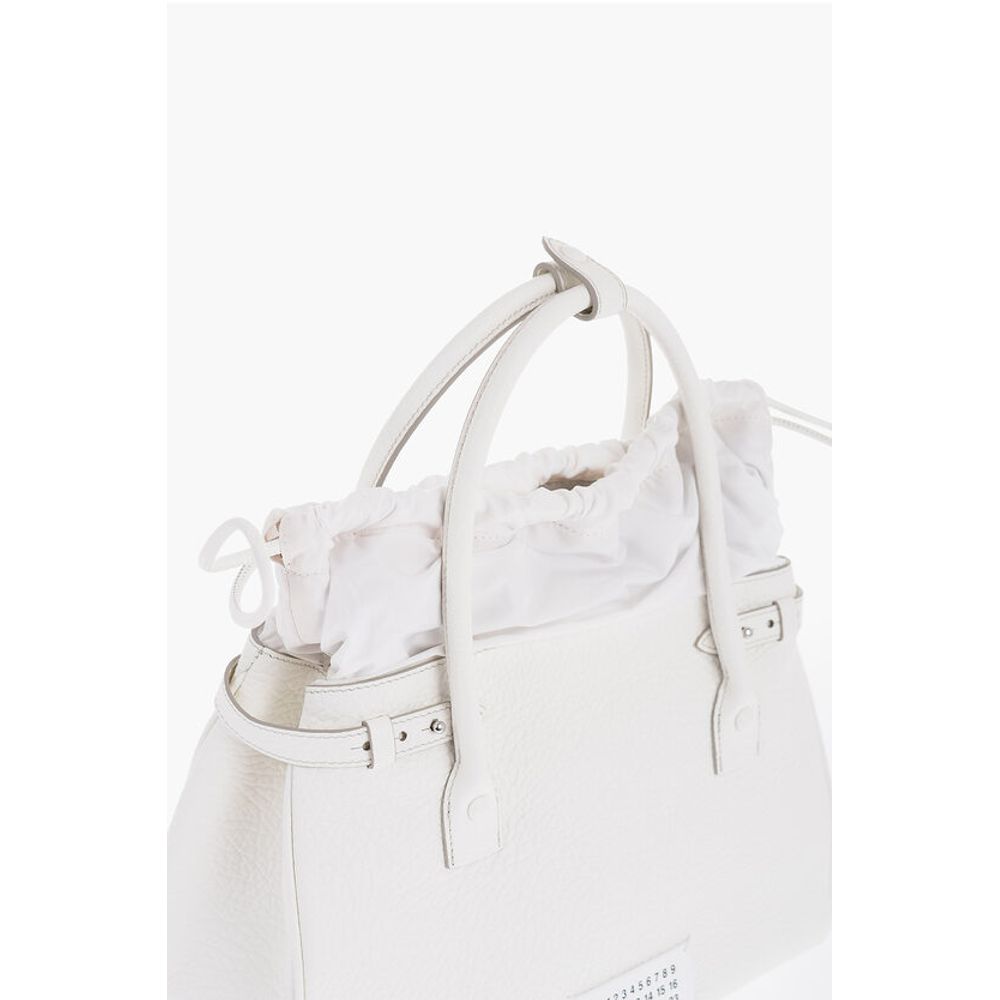Maison Margiela White Calfskin Tote Bag