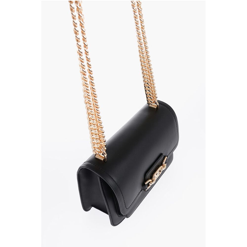 Michael Kors Black Leather Shoulder Bag