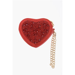 Moschino Red Polyester Wallet