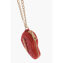 Moschino Red Polyester Wallet