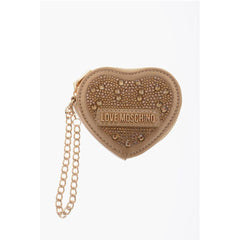 Moschino Gold Polyester Wallet