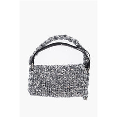 Jil Sander Silver Polyester Shoulder Bag